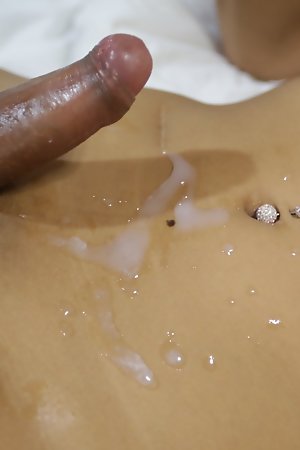 20yo busty Thai newhalf sucks off tourists white tourist