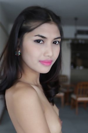 20 year old Thai ladyboy has a blowjob and a bath with tourist