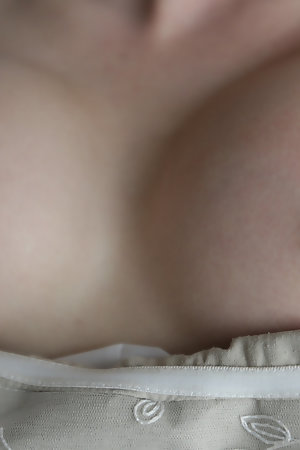 20 year old shy Thai ladyboy gets cum on her big tits